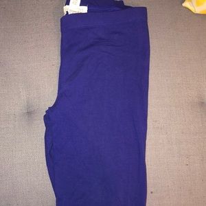 purple forever 21 leggings